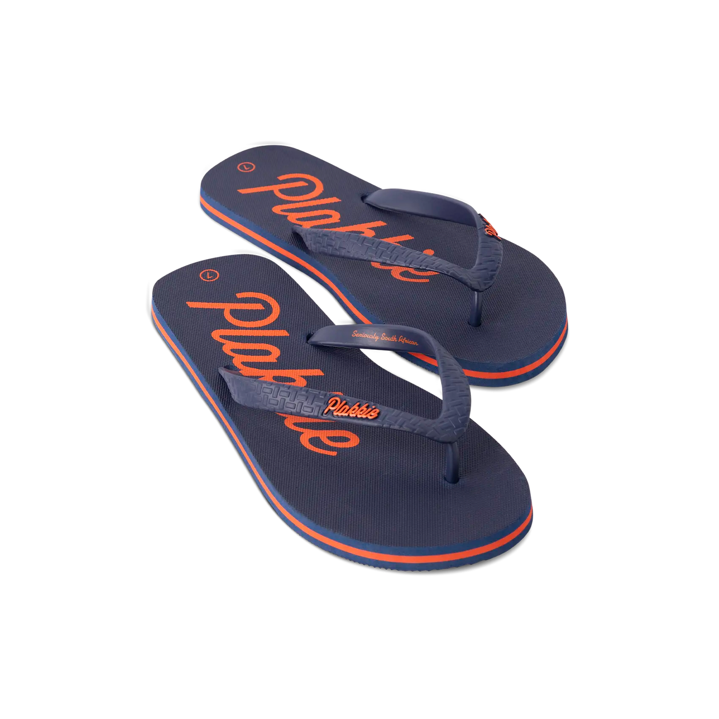 Plakkie Gonubie (Blue and Orange)