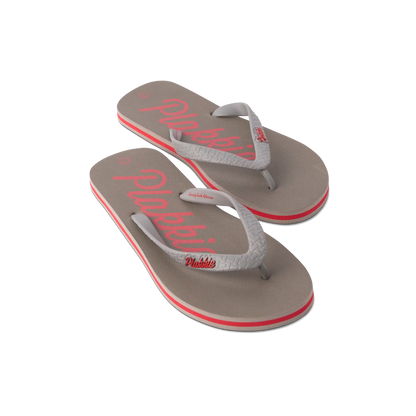 Plakkie Clifton (Grey and Red)